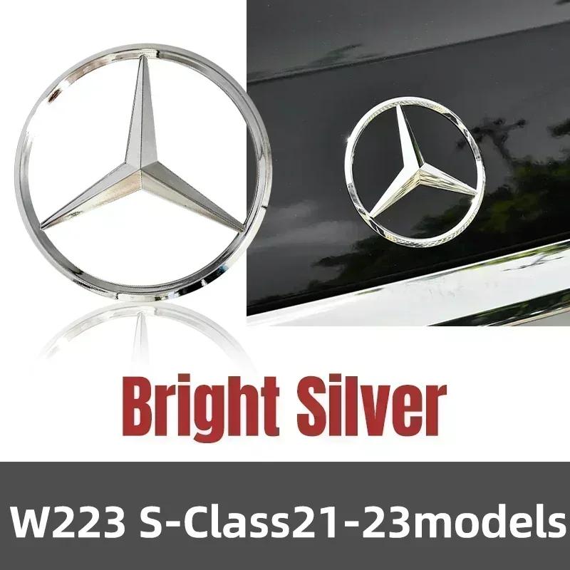 

Car Original Rear Label Badge Sticker Decoration Tail Emblem Cover Replacement For Mercedes-Benz W223 S500 S580 2021 2022 2023