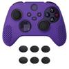 eXtremeRate PlayVital 3D Studded Xbox Series Controller Silicone Cover Skin with 6 Black Thumb Grip Soft Rubber Case Protector for Xbox Core Wireless