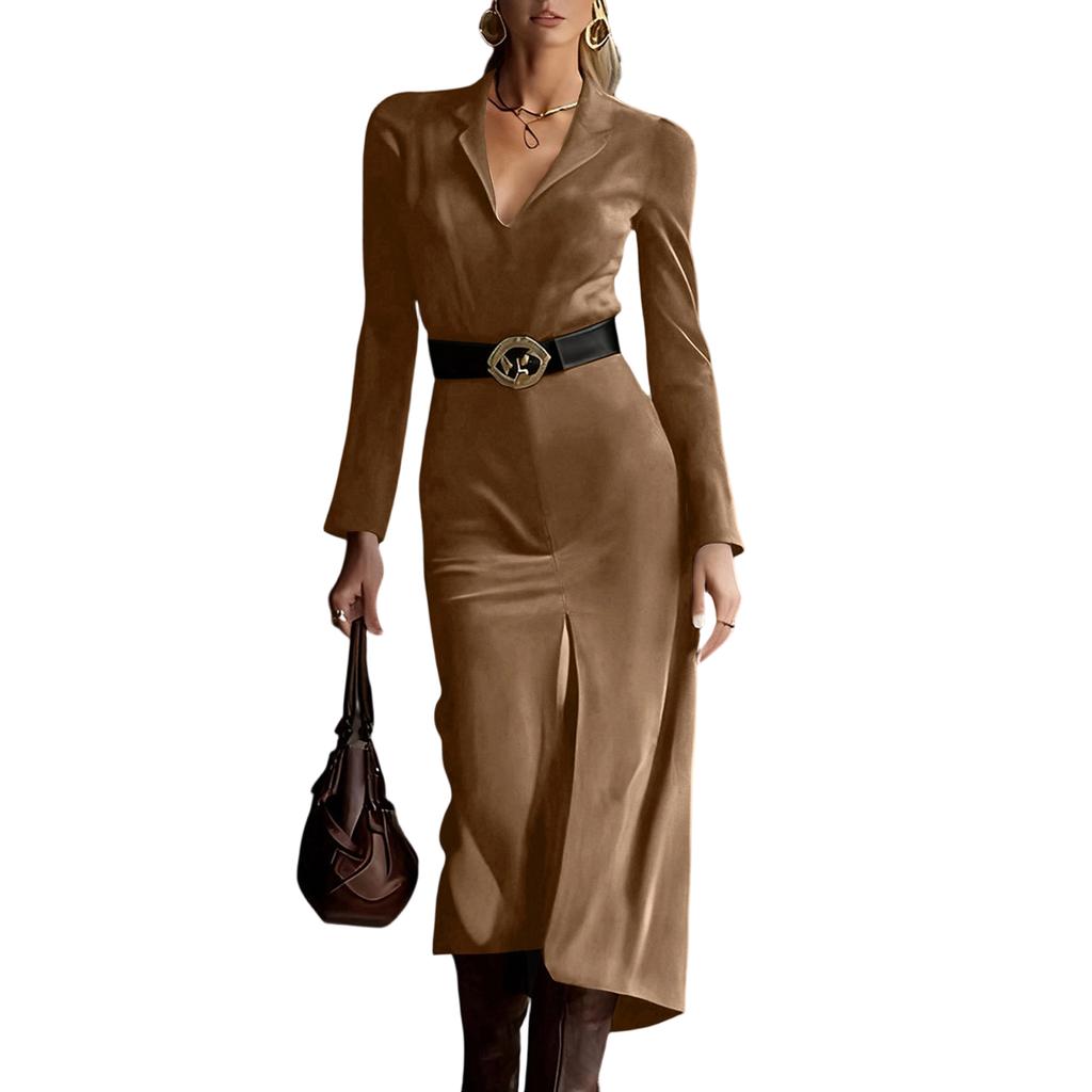 Women's Casual And Fashionable ,color Dress