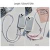 Cute Bowknot Beaded Bowknot Phone Strap Anti-lost Universal Beaded Phone Lanyard Hanging Decoration Wallet Chain Phone