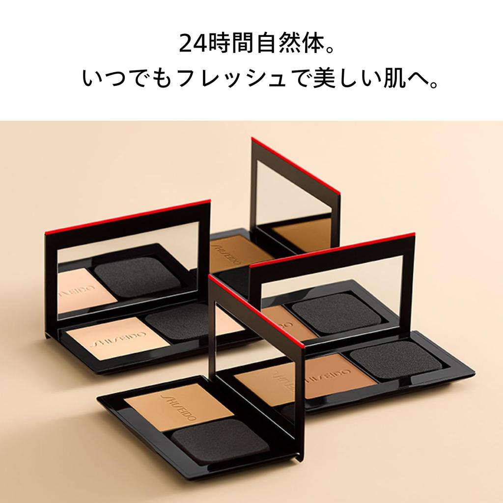 SHISEIDO Make-up Synchro Skin Custom Finish Puder Foundation 310 Silk LSF35 Puder Foundation gleicht Unebenheiten aus Verleiht Transparenz und hält lange