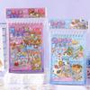 New 3D Miniature Scene Collection 10 Sences Cartoon Landscape Sticker Book Stacking Pasting Cabin Scene DIY Sticker Child Gifts