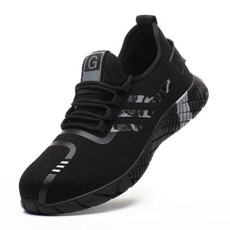 Fashion Spring autumn breathable labor protection shoes Steel head anti hit anti puncture fashion work protection safety shoes H687