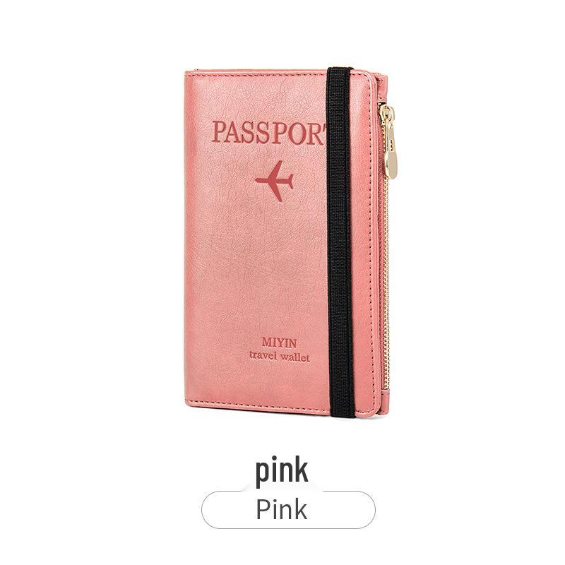 Tao Yin 2024 RFID Anti-Theft Passport & Card Holder - Multifunctional Travel Wallet Bag