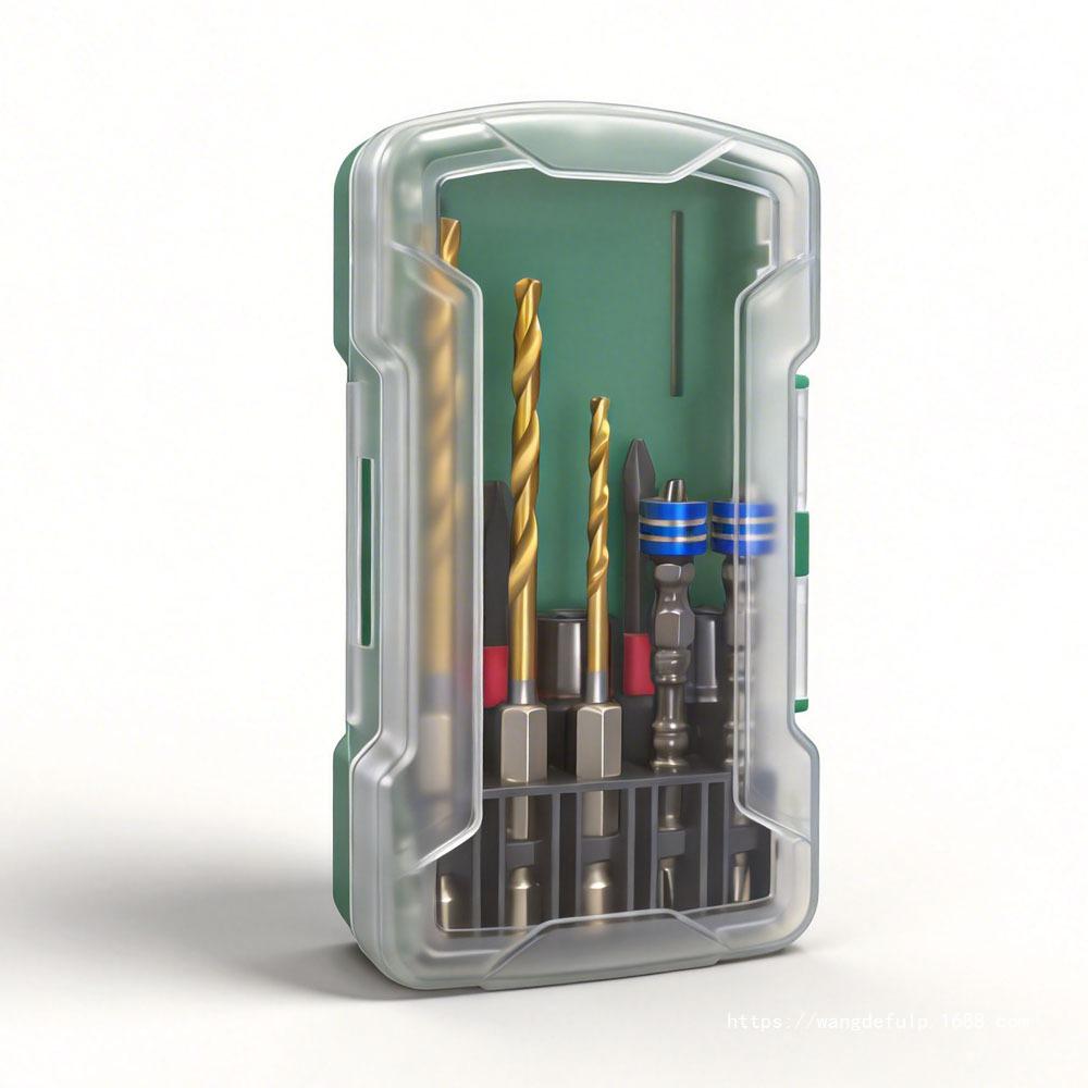 10-Piece Magnetic Hex Shank Electric Screwdriver & Drill Bit Set – Impact-Resistant.