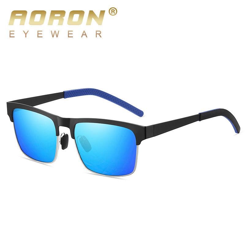 Metal Frame Polarized Sunglasses for Women Men Unisex Fashion Outdoor Anti Glare UV400 Sports Fishing Glasses GZW