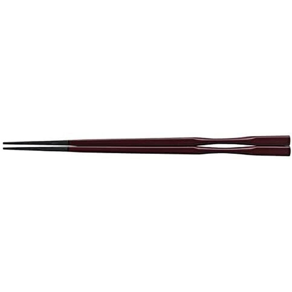 Chopsticks Set of 5 PBT Pestle Type Takushima Chopsticks Teak Paint Made In Japan J-kitchens 22.5cm