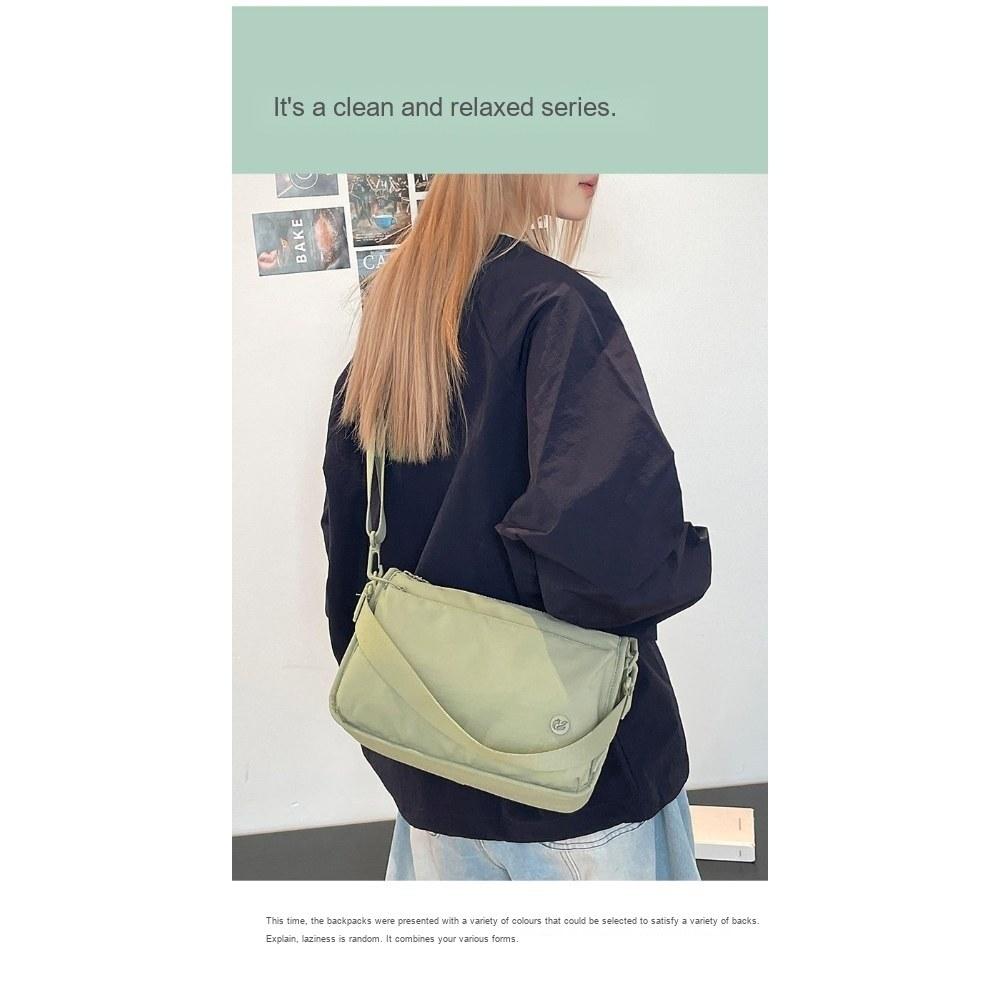Women Large Capacity Oxford Crossbody Bag with Adjustable Strap for Daily Commute