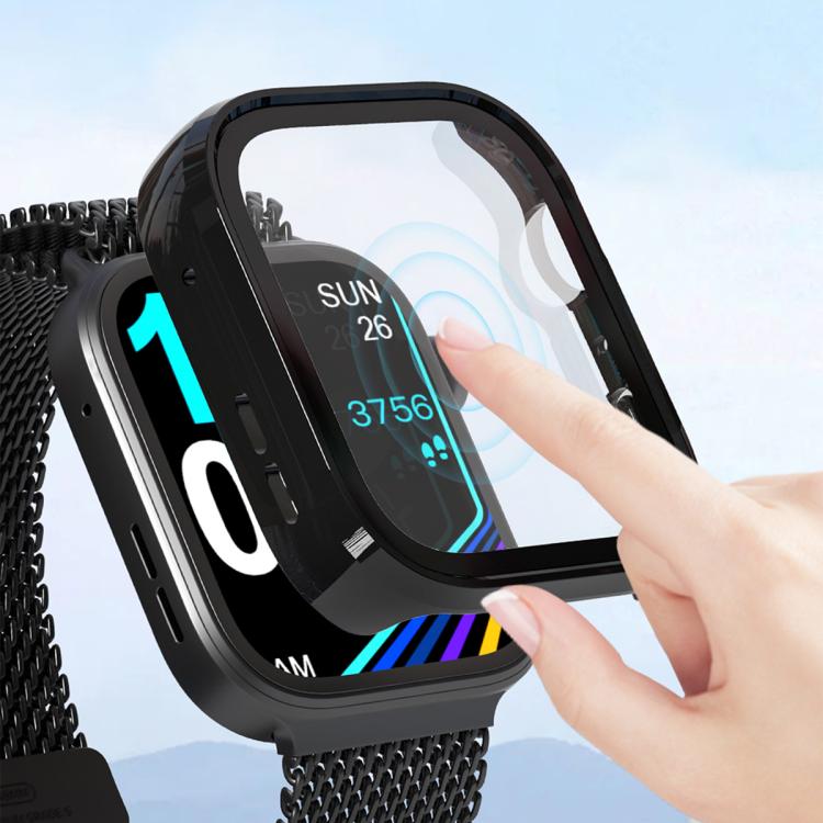 Tempered Film Integrated PC Watch Protective Case