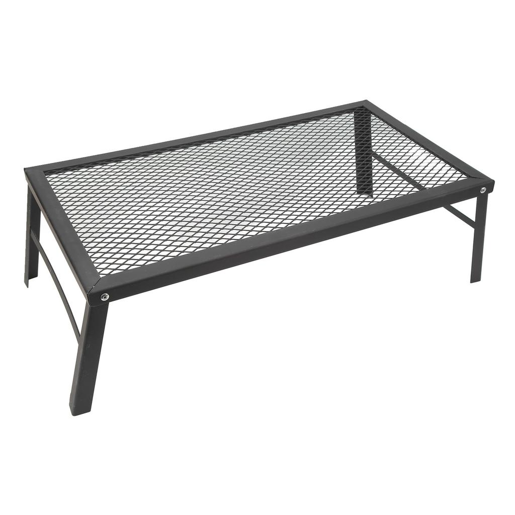 Folding Campfire Grill Heavy Duty Iron Waterproof Portable Camp Fire Cooking Rack for Outdoor Barbecue