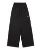 DELICCENT Drawstring Hem Cargo Pants [Black]
