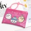 Cartoon Print PVC Coin & Card Holder - Multiple Patterns, Student Small Item Storage Bag