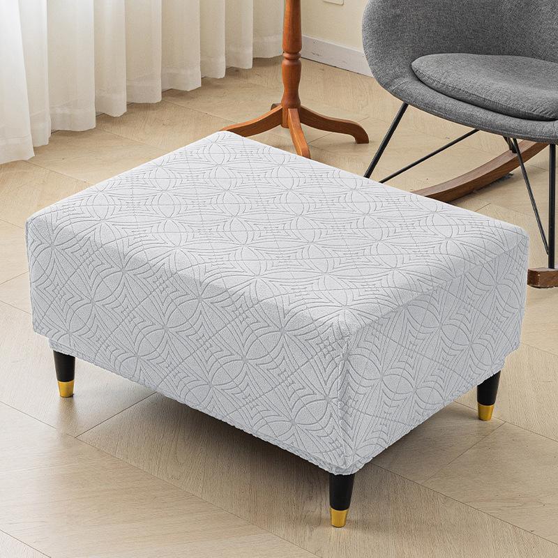 Modern Simple Pedal Cover Universal Cover for All Seasons Household All-inclusive Stool Cover Elastic Thickened Pedal Sofa Cover
