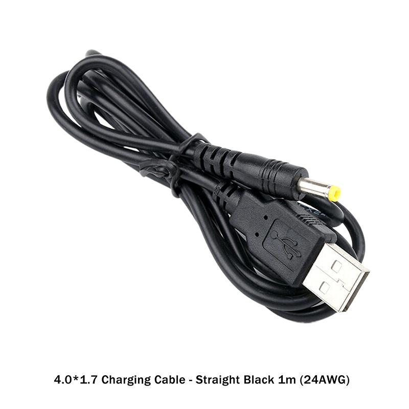 

100Cm Power Usb Charger Cable Dc 4.0Mm Plug Dc4017 Charging For Psp Psp100 Psp110 Game Player 5V2A A3