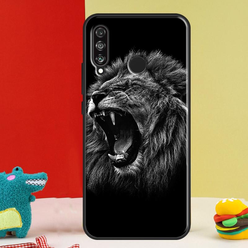 Lion Art For Huawei Nova 12s 12i 11i 8i 9 10 SE Y91 Y90 Y60 Y70 Y72 Y61 P20 P40 P30 Lite P60 Pro Case