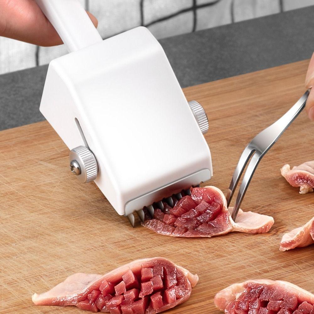 Stainless Steel Cuttlefish Cutter Portable Pig Skin Chicken Cutter  For Seafood Squid