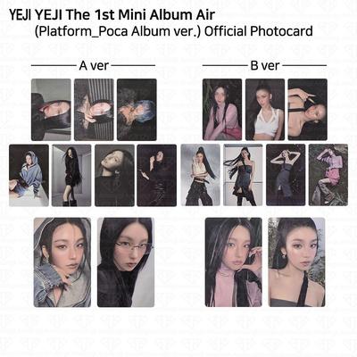 Yeji The 1st Mini Album AIR Official Photocard Platform Poca Album Ver ITZY KPOP