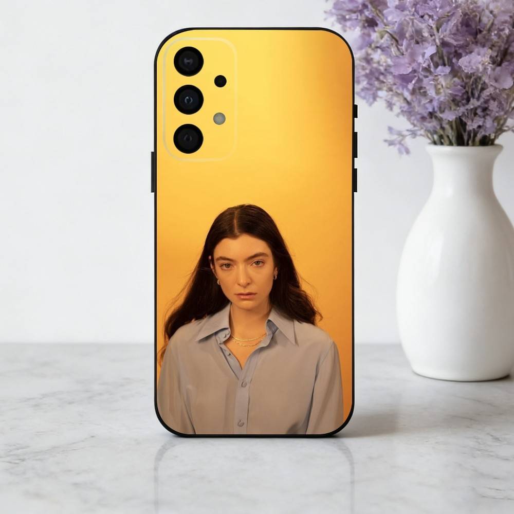 

Singer L-Lorde V-VirginS Phone Case For Samsung Galaxy A73,A72,A71,A70,A53,A52,A51,Soft Silicone Black Cover Samsung a22 5g