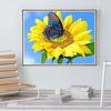 Diamond Painting Sunflower Diamond Embroidery Butterfly Cross Stitch Rhinestones Diamond Mosaic Flower