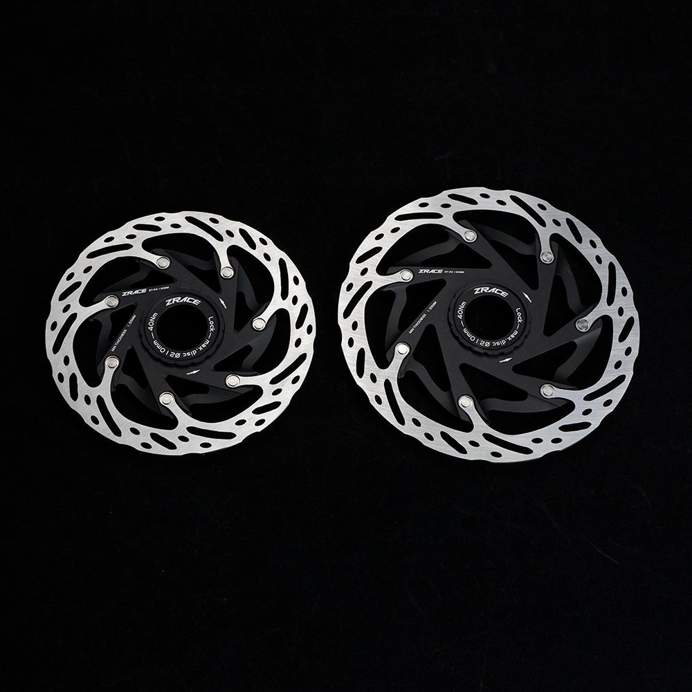 ZRACE RT-RX Center Lock Disc Rotor, Ultralight Strong Heat Dissipation Floating Rotor 140mm 160mm Road Disc Brake