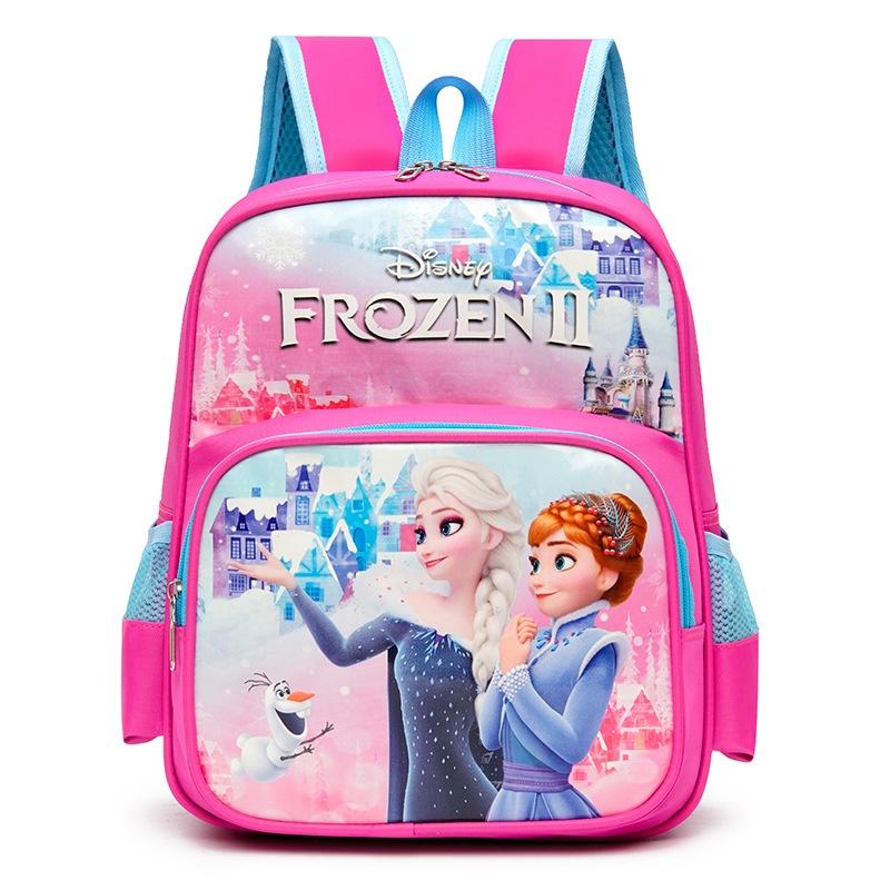 New Cartoon Kindergarten Backpack Waterproof And Durable Large Capacity Suitable For 3-8 Year Old Children Nylon Material 14-inch Size 20-35l Capacity