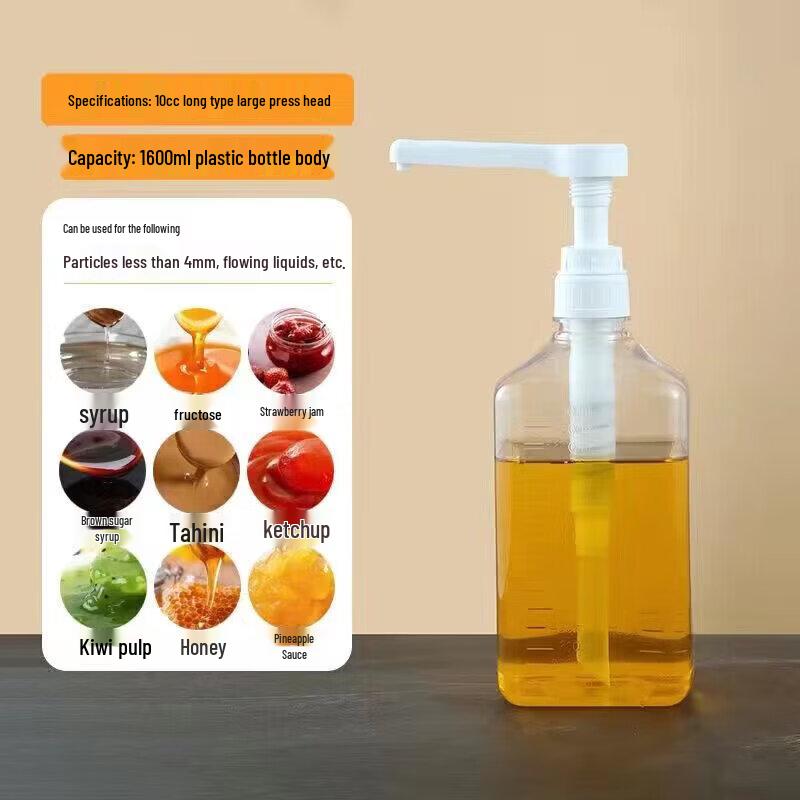 ZISIZ Syrup Dispenser Pump Bottle