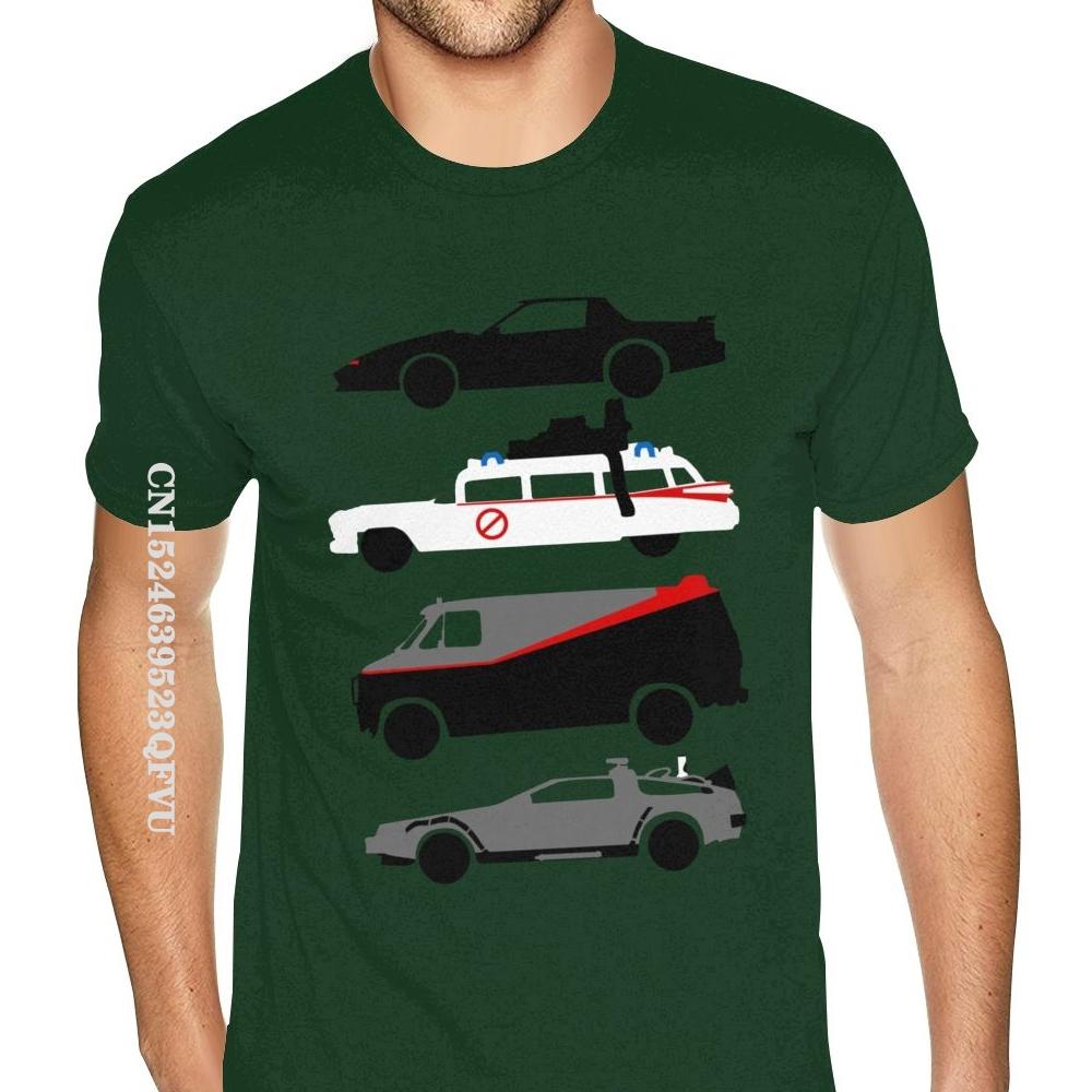 80s Car Tee Shirts Kawaii  Halloween Oversized T Shirts Harajuku Boyfriend's Plus Size T-Shirts