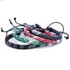 Multicolour Weave Kufiya Patterns Bracelets Handband Traditional Keffiyeh Scarf Patterns Arabic Hand Rope Jewelry Gift