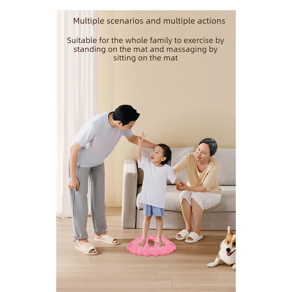 Massage Foot Pad Multi-Function Magnetic Acupressure Mat New Anti-Slip Home Inflatable Foot Roller Reflexology Massager