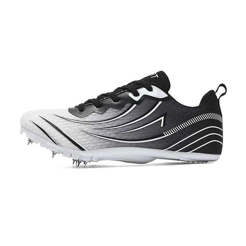 New track and field sprinting sports men's and women's sports outdoor nail shoes medium and long running long jump shoes high school entrance