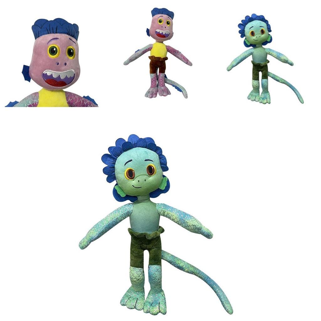 Adorable Pixar Luca Alberto Plush Toy 40cm Soft Stuffed Doll For Kids And Children