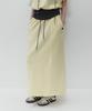 Teuwi Mentor Cutout Banding Long Skirt