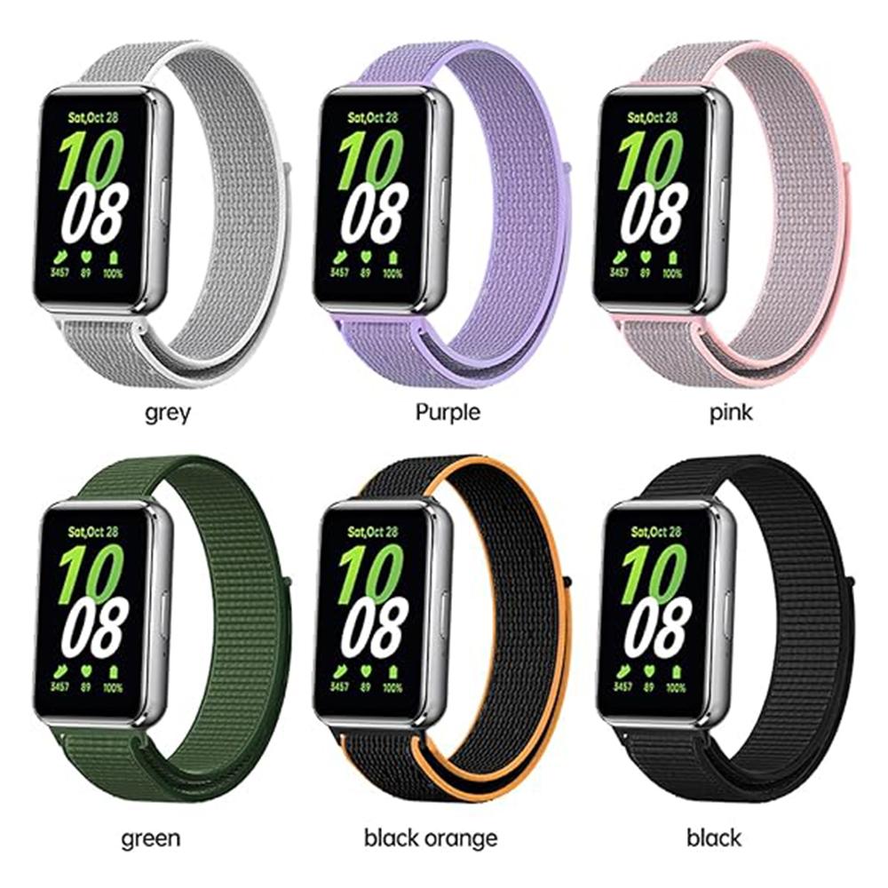 Nylon Band Compatible with Samsung Galaxy FIT3, Sport Fitness Straps for Samsung Galaxy FIT 3 for Women Men