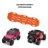 2Pcs Anti skid Auto Help Board For 1 10 RC Crawler Car RC Model Climbing Vehicle Decoration(Orange )