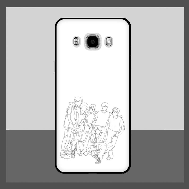 Korean Fashion Kpop Band Case For Samsung Galaxy J6 J4 Plus A6 A7 A8 A9 J8 2018 J3 J5 J7 2017 J1 A3 A5 2016 Cover