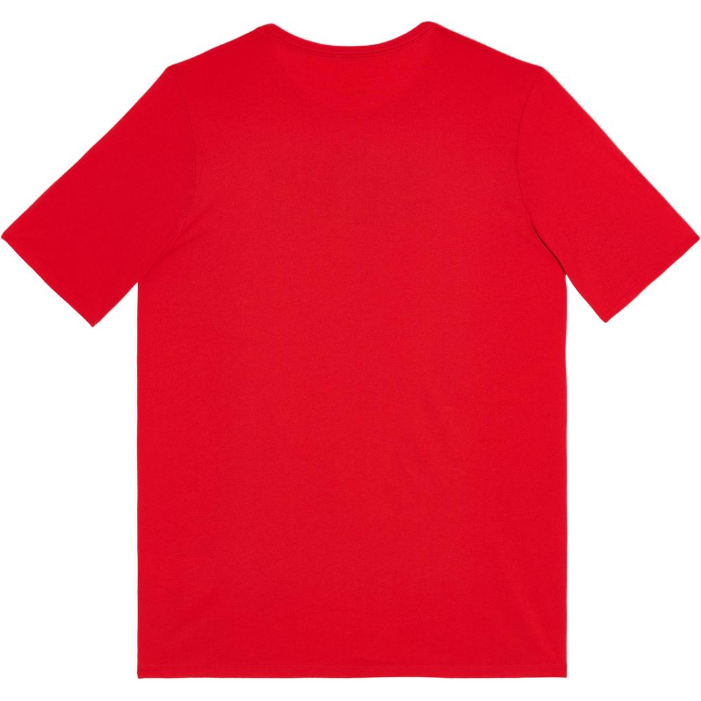 Nike NBA Collaboration Dri-Fit Chicago Bulls T-Shirt Logo Comfortable Quick-Dry Short Sleeve Kids Tops Bright-Red 3Z2B7BBKU-BUL