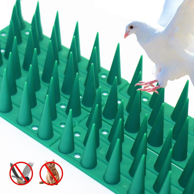 25/36/43cm Bird Repeller Spikes Outdoor Anti Pigeons Balconies Bird Deterrent Spike Garden Protection Windowsill Birds Spikes
