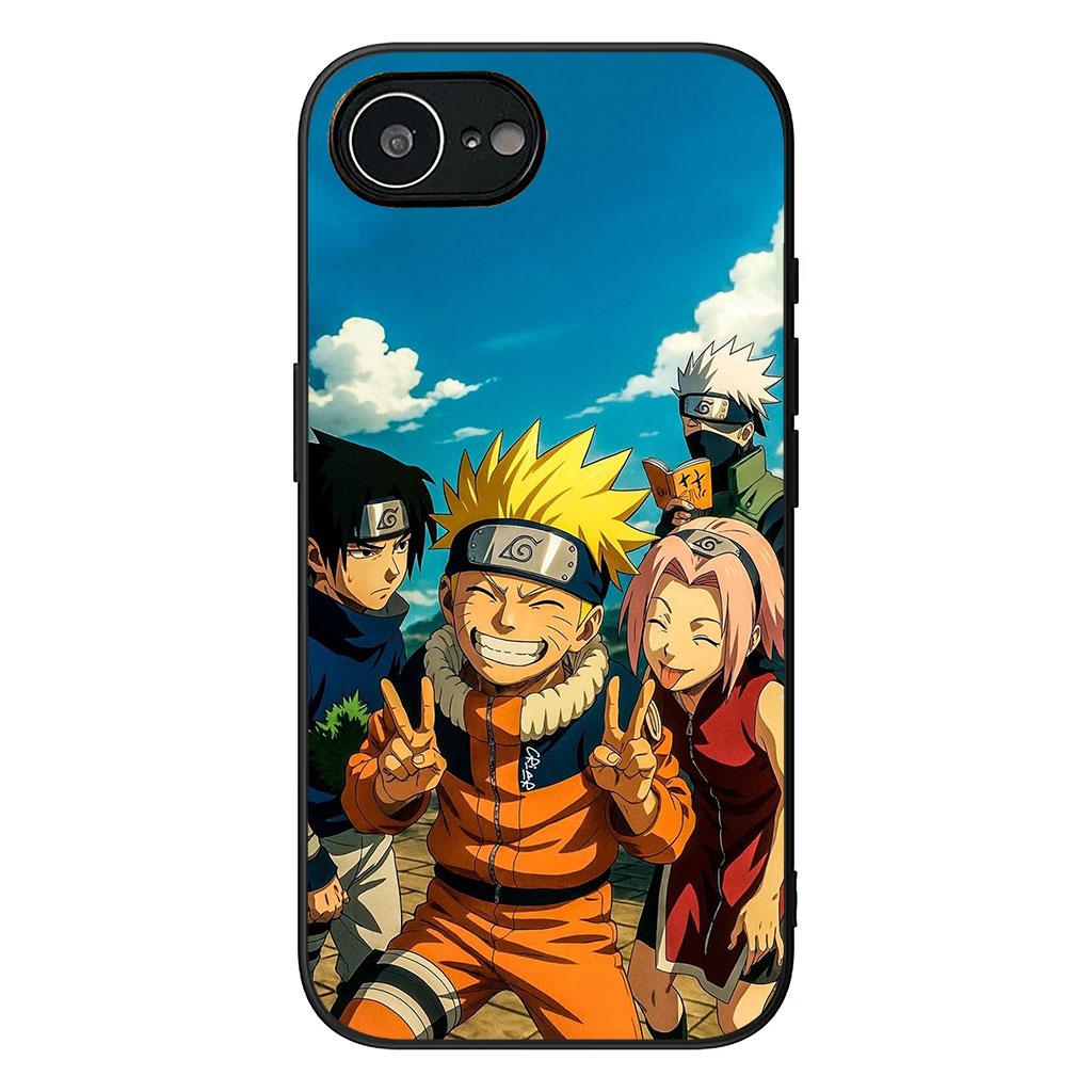 Sasuke Haruno Sakura Narutos Kakashi Case for Samsung Galaxy A36 A17 A26 A07 A35 A54 A53 A13 A33 A34 S8 S9 S20 S21 FE S10 Plus