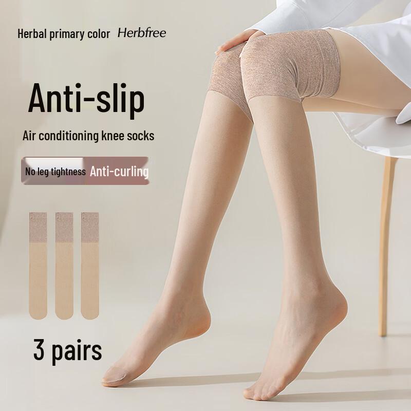 

Women s Super Anti-slip Thin Over-the-Knee Stockings One Size
