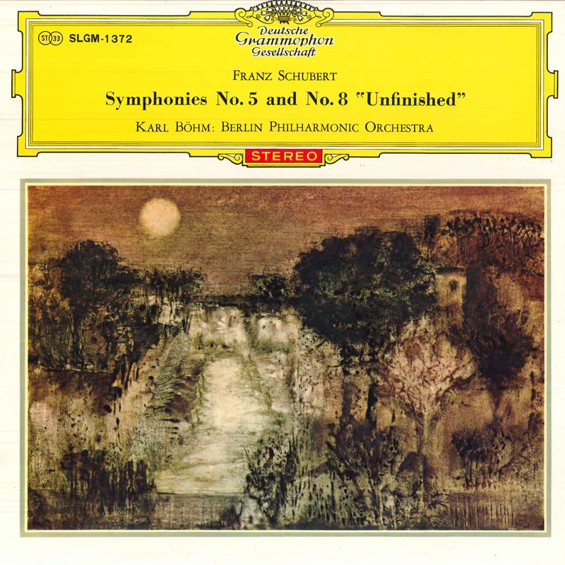 

LP Record KARL BOHM BERILIN PHILHARMONIC ORC F. Schubert Symphonies No.5 No. 8 SLGM1372 DEUTSCHE GRAMM 1966 Japan Classical Used