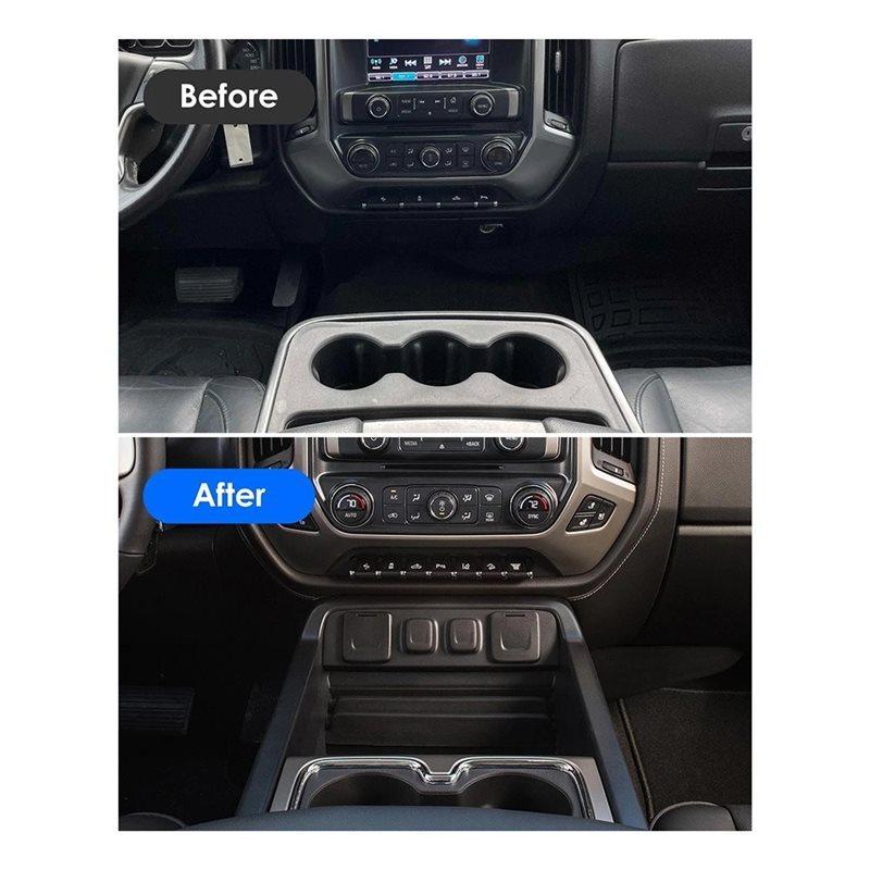 For For GMC Sierra 16-PIN Center Console Conversion Harness For Silverado