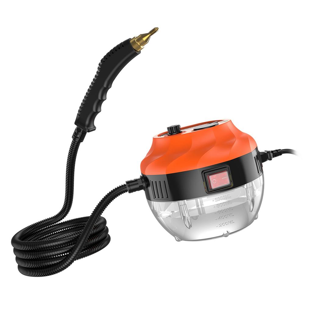 Steam Cleaner 1500W 6 Speeds Adjustable Large Capacity Water Tank Handheld Steam Cleaner for Home Kitchen Bathroom