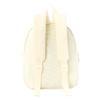 Corduroy Backpack With Bear Detail Generous Storage Space School Bag Casual Daypack for Student and Teens