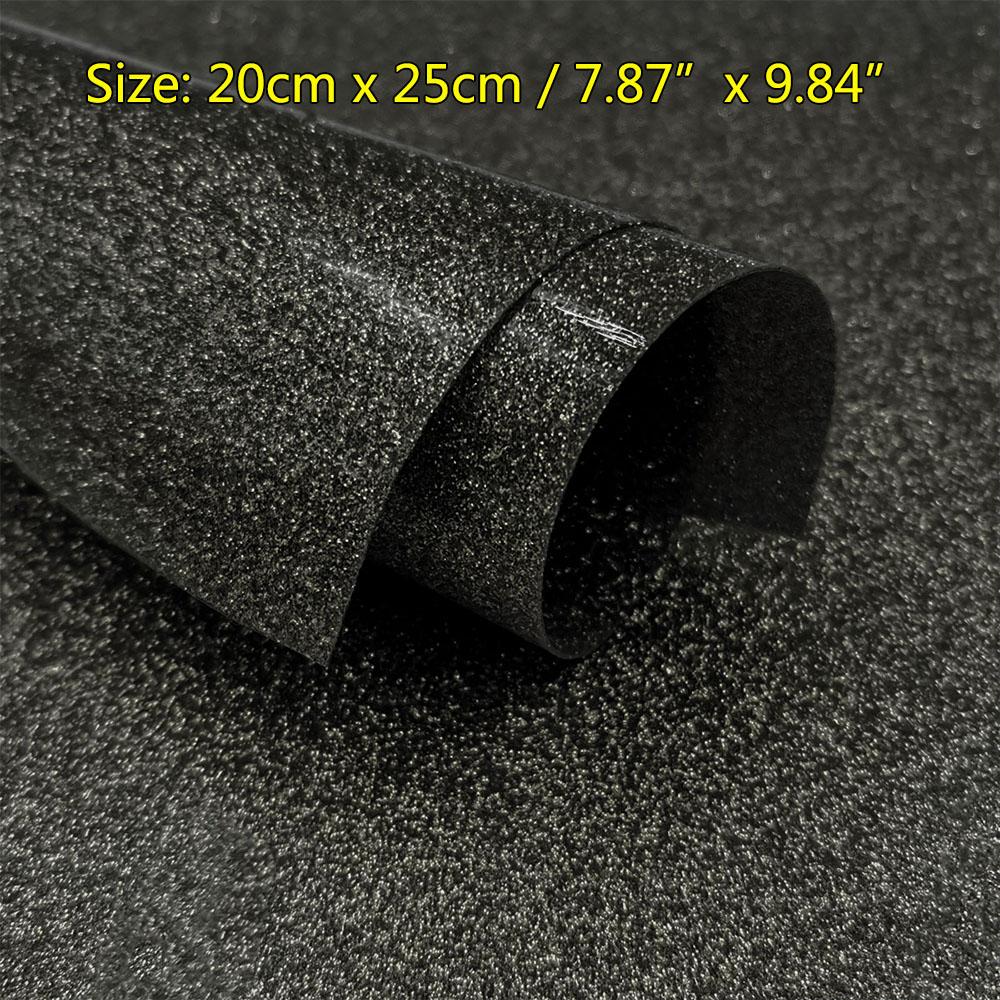 Sheet Glitter Shiny Heat Transfer Vinyl Iron-on Heat Press HTV T-shirt Textiles Cricut Iridescent Craft Cutter Film Sparkle