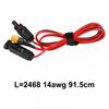 Solar Panels Cable To Connector for Portable Power and Charging Use