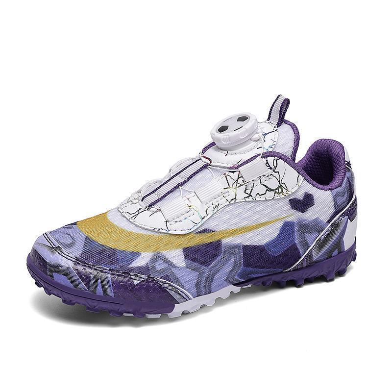 Breathable Mesh Kids Football Shoes for Boys and Girls - Perfect for School Competition and Training