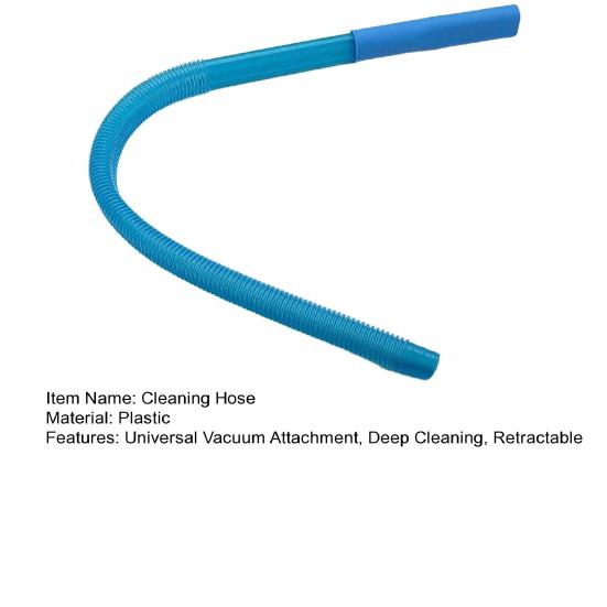 Dryer Vent Cleaning Hose Vacuum Attachment Connector Deep Cleaning Flexible Retractable with Universal Refrigerator Cleaning Scrubber