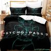 2023 Psycho Pass Bedding Set Single Twin Full Queen King Size Bed Set Adult Kid Bedroom Duvetcover Sets Anime Parure De Lit Bed