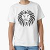 LION Black & White Classic T Shirt T Shirt Made In US/AUS Size S-2XL