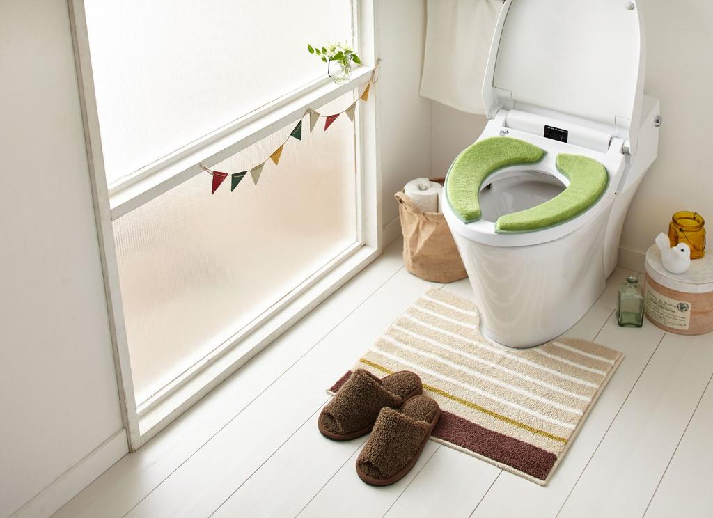 Whip Toilet Seat Cushion Green WB-201